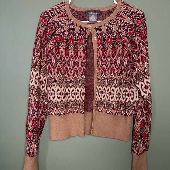 George Me designs by Mark Eisen Cardigan SIZE: LARGE - Picture 4 of 7